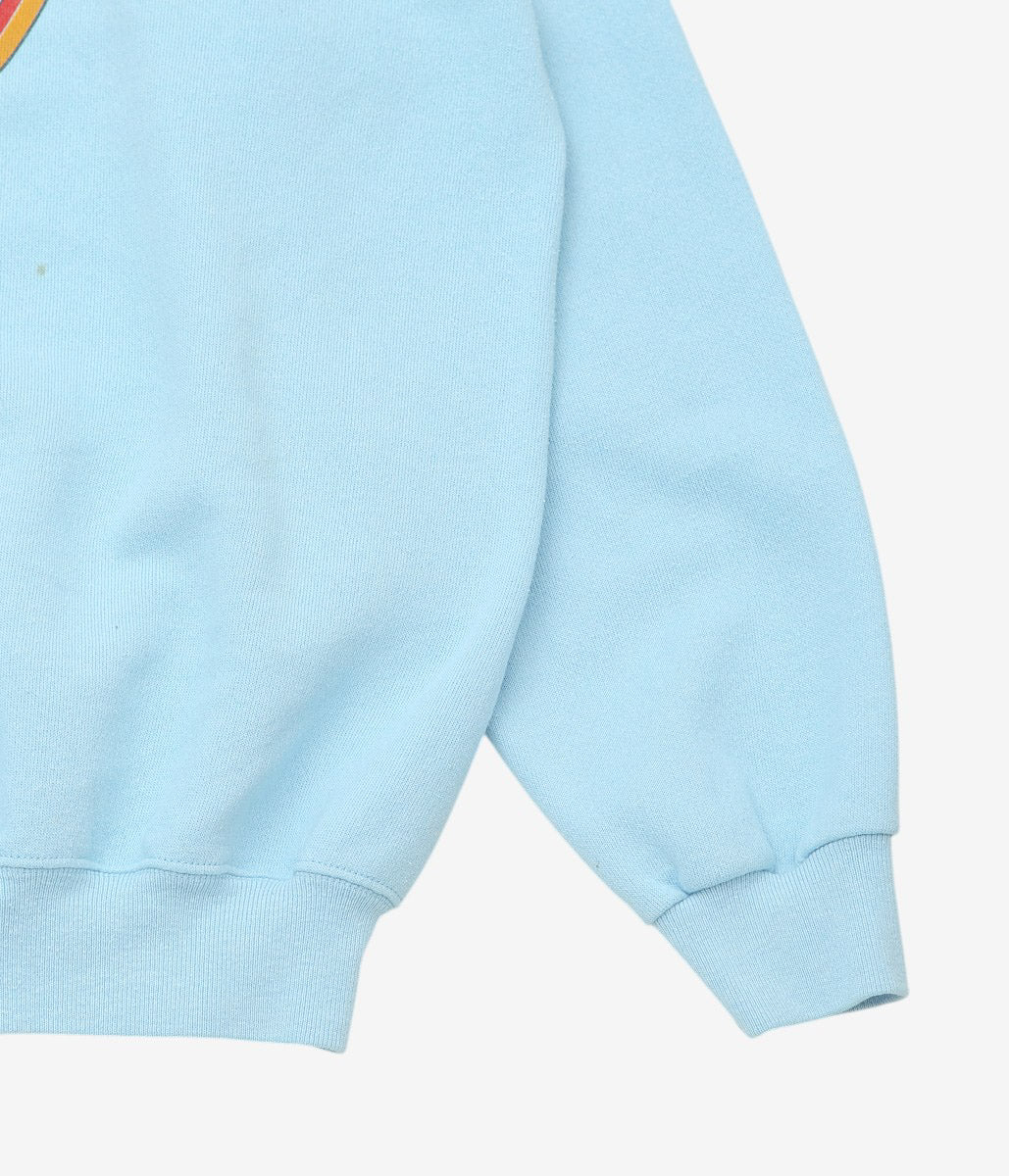 VINTAGE CLOTHING ''90's WARNER BROS. SWEATSHIRT'' (LT.BLUE)