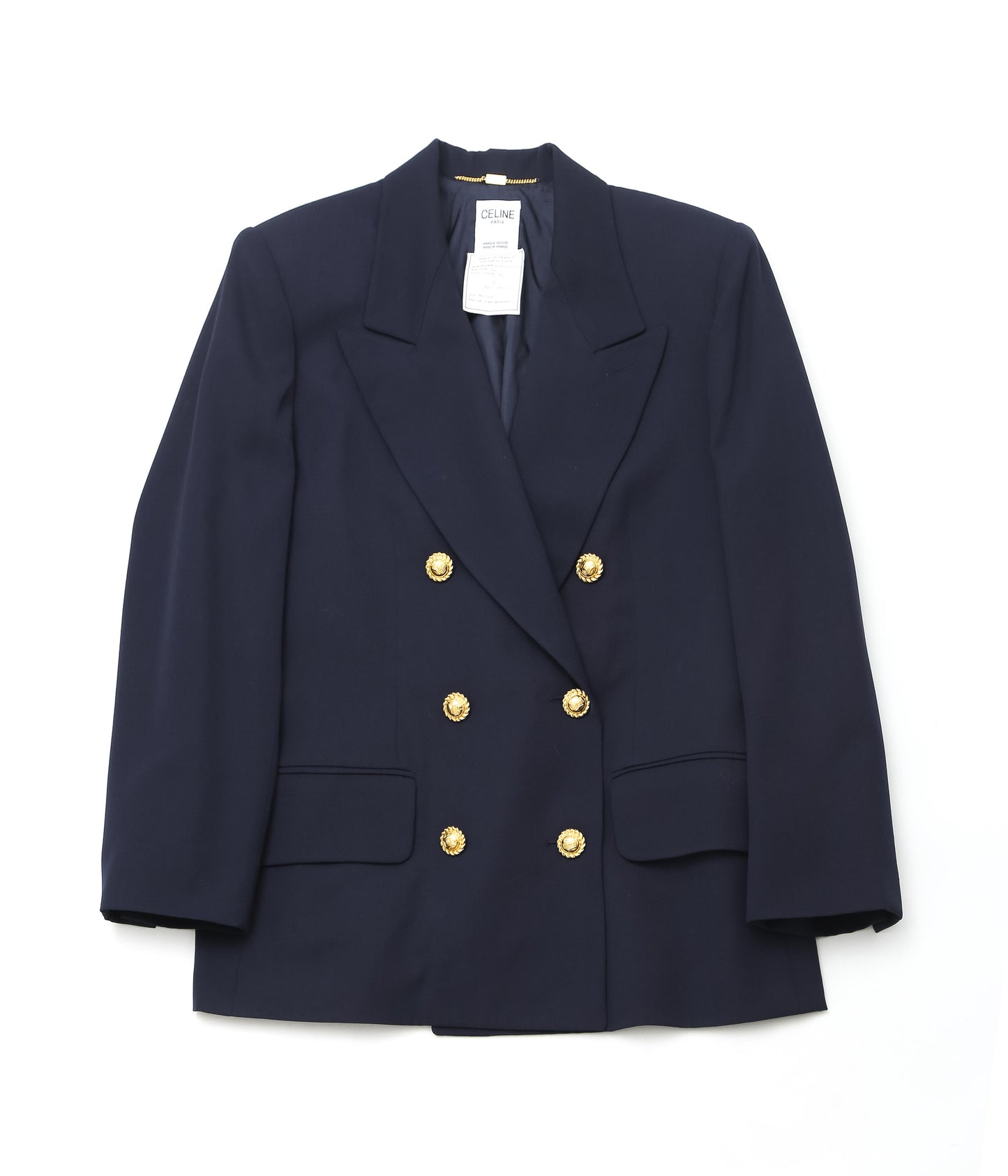 VINTAGE CLOTHING ''CELINE TRIOMPHE WOOL JACKET'' (ASSO)