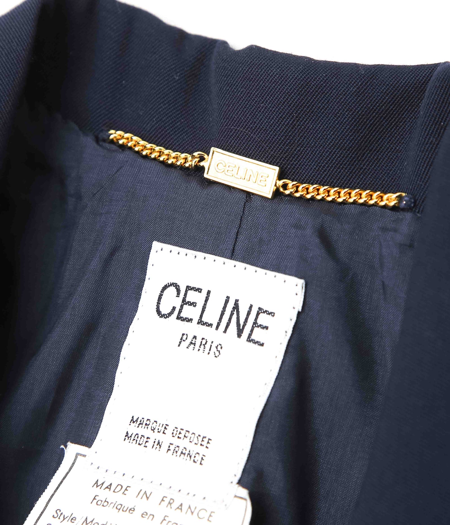 VINTAGE CLOTHING ''CELINE TRIOMPHE WOOL JACKET'' (ASSO)
