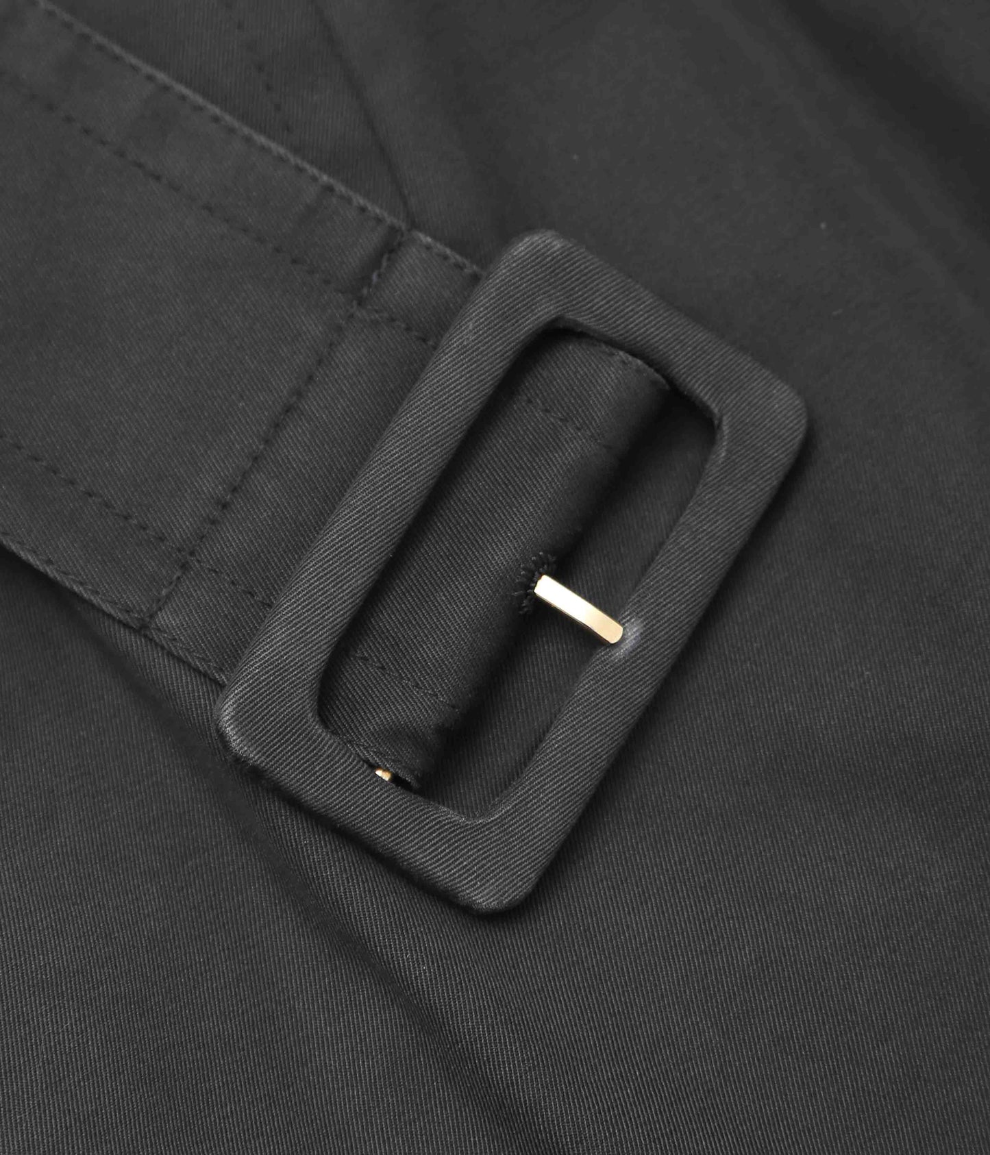 VINTAGE CLOTHING ''Chanel Coco Mark Cotton Trench Coat'' (ASSO)