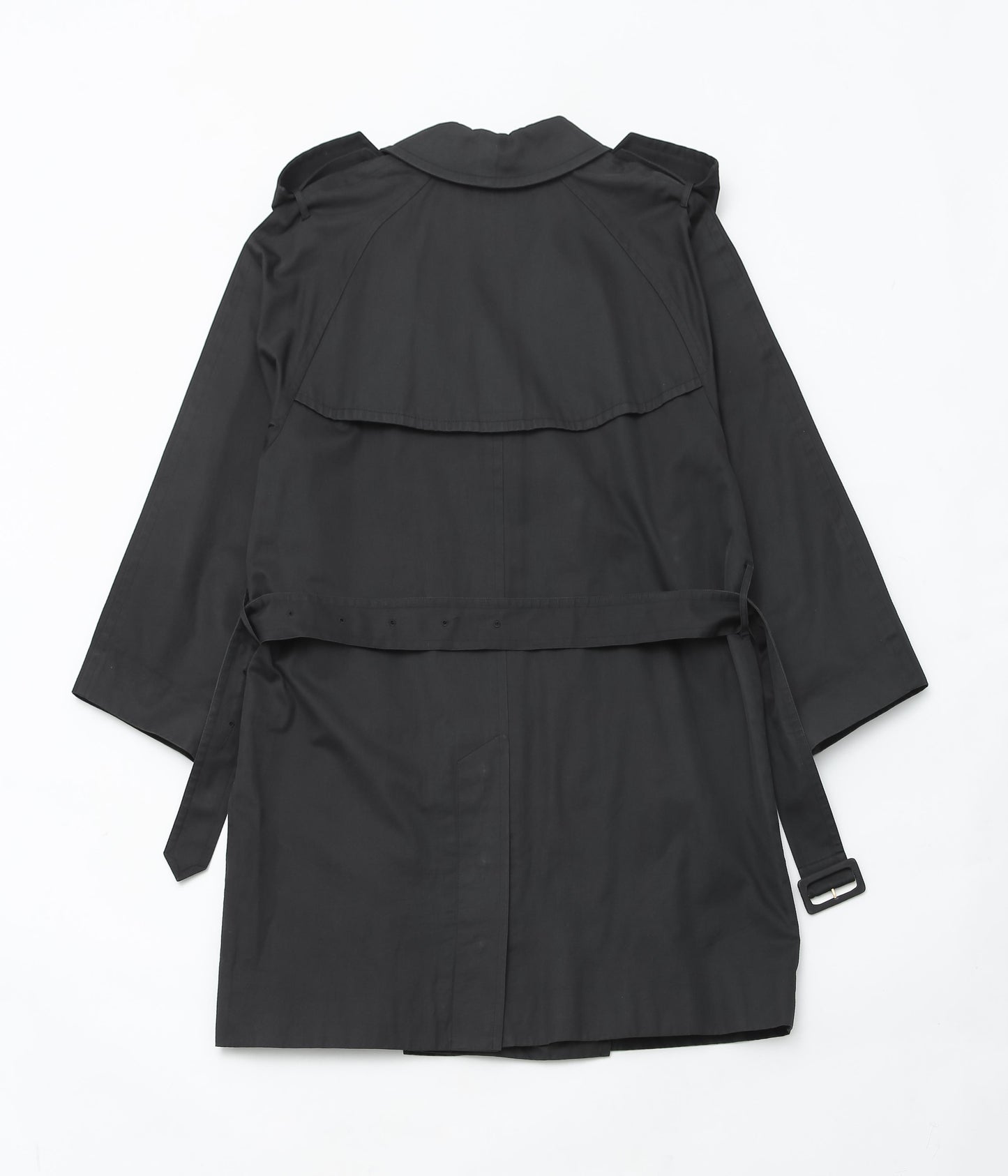 VINTAGE CLOTHING ''Chanel Coco Mark Cotton Trench Coat'' (ASSO)