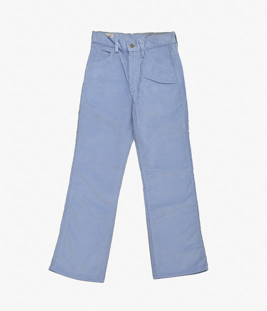 VINTAGE CLOTHING '' DEADSTOCK 70-80's LEE FLARE COURDUROY 42 TALON ''(SAX)