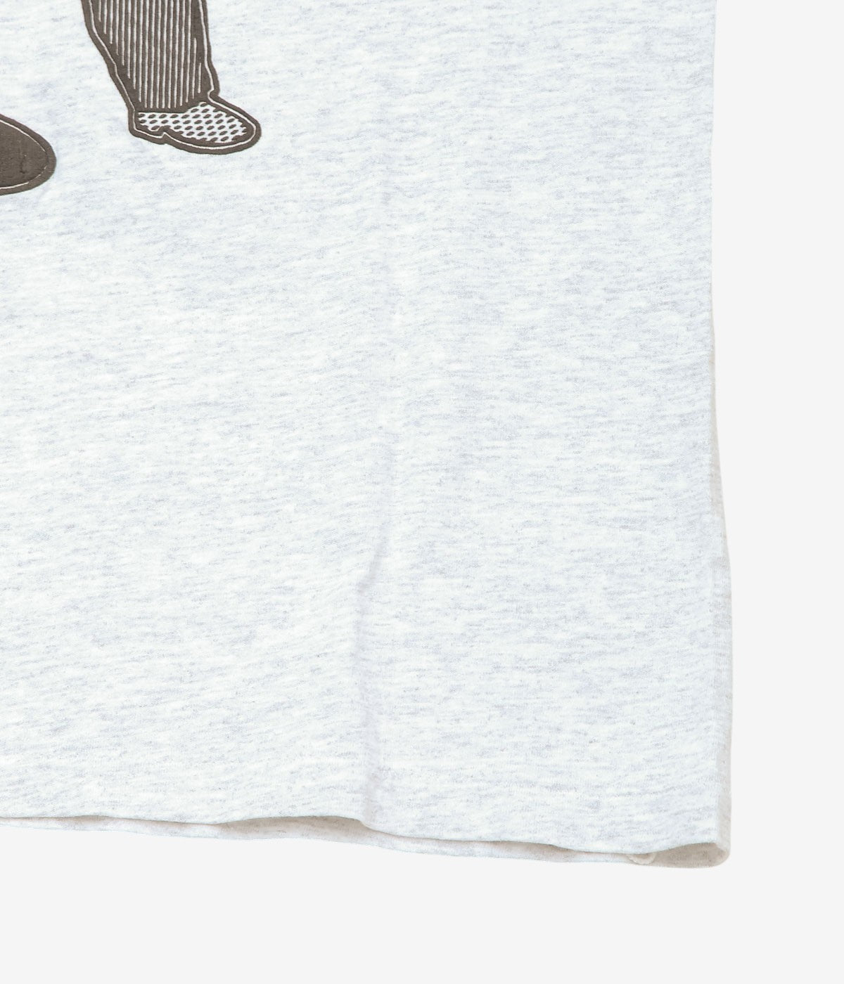 VINTAGE CLOTHING ''DEADSTOCK 90'S ELVIS PRESLEY T-SHIRT''(GREY/BLACK)