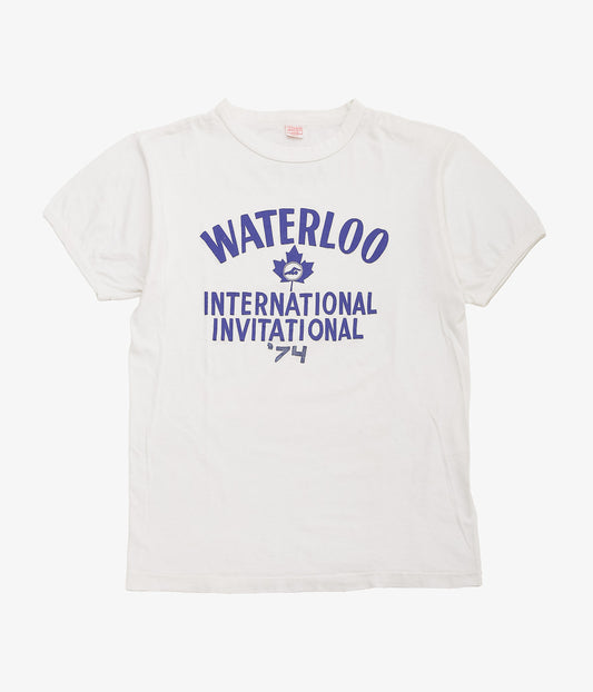 VINTAGE CLOTHING''WATERLOO TEE'' (WHITE)