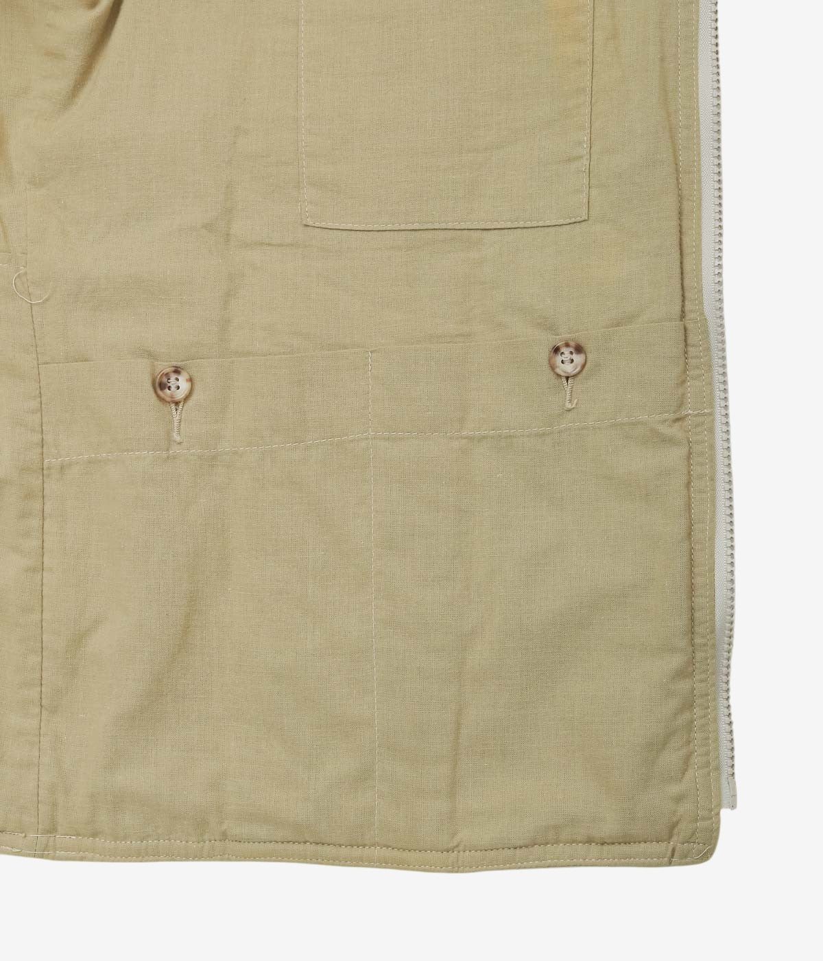 VINTAGE CLOTHING "WILLIS & GEIGER PHOTOGRAPHER VEST" (TAN)
