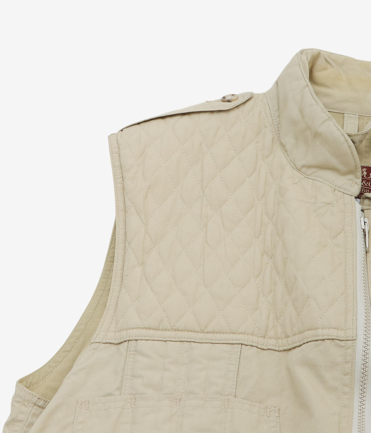 VINTAGE CLOTHING "WILLIS & GEIGER PHOTOGRAPHER VEST" (TAN)