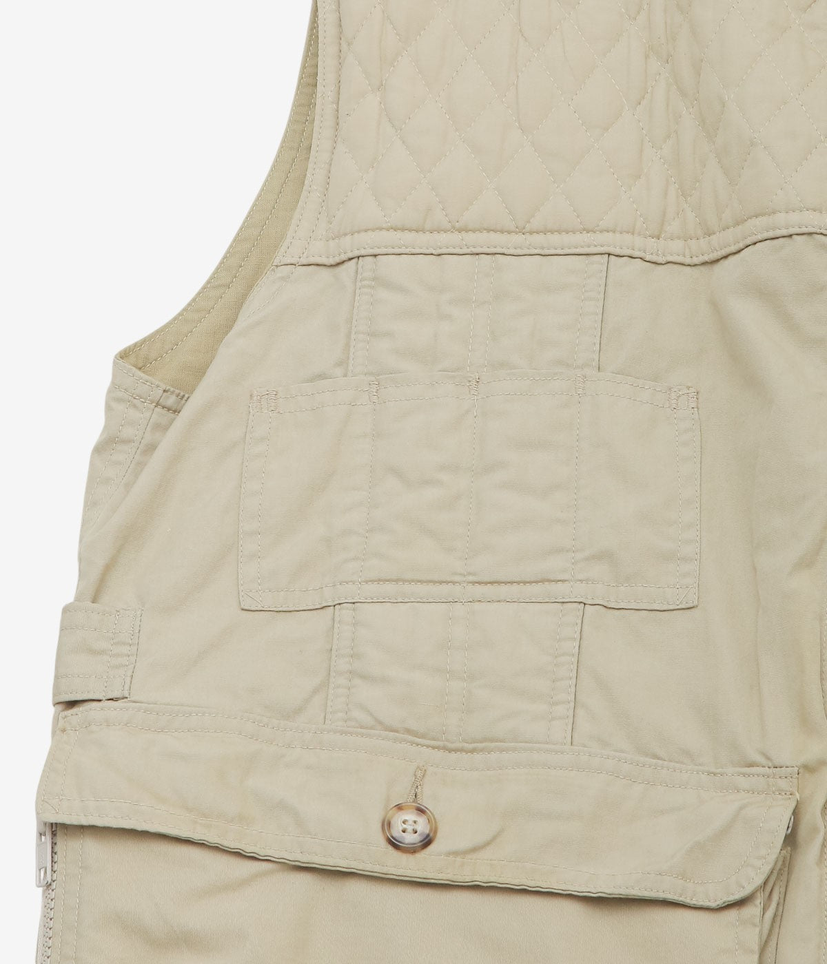 VINTAGE CLOTHING "WILLIS & GEIGER PHOTOGRAPHER VEST" (TAN)