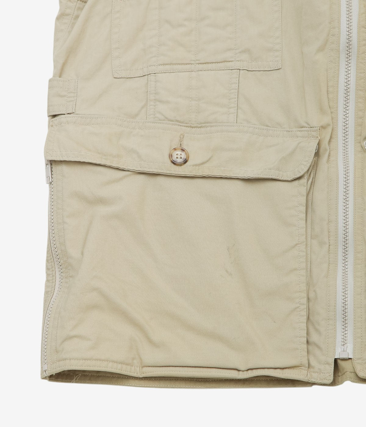 VINTAGE CLOTHING "WILLIS & GEIGER PHOTOGRAPHER VEST" (TAN)