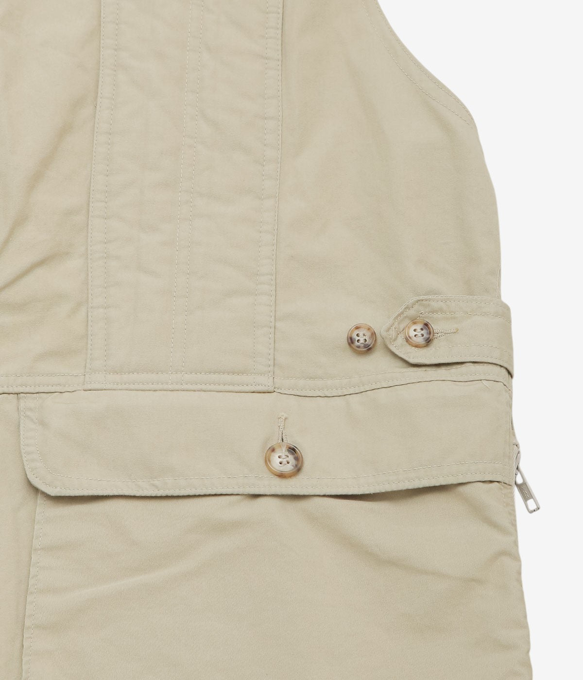 VINTAGE CLOTHING "WILLIS & GEIGER PHOTOGRAPHER VEST" (TAN)