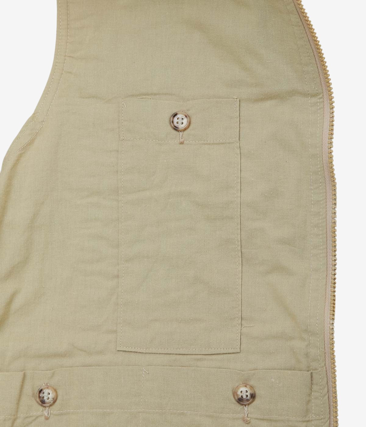 VINTAGE CLOTHING ''WILLIS&GEIGER PHOTOGRAPHER VEST'' (TAN)