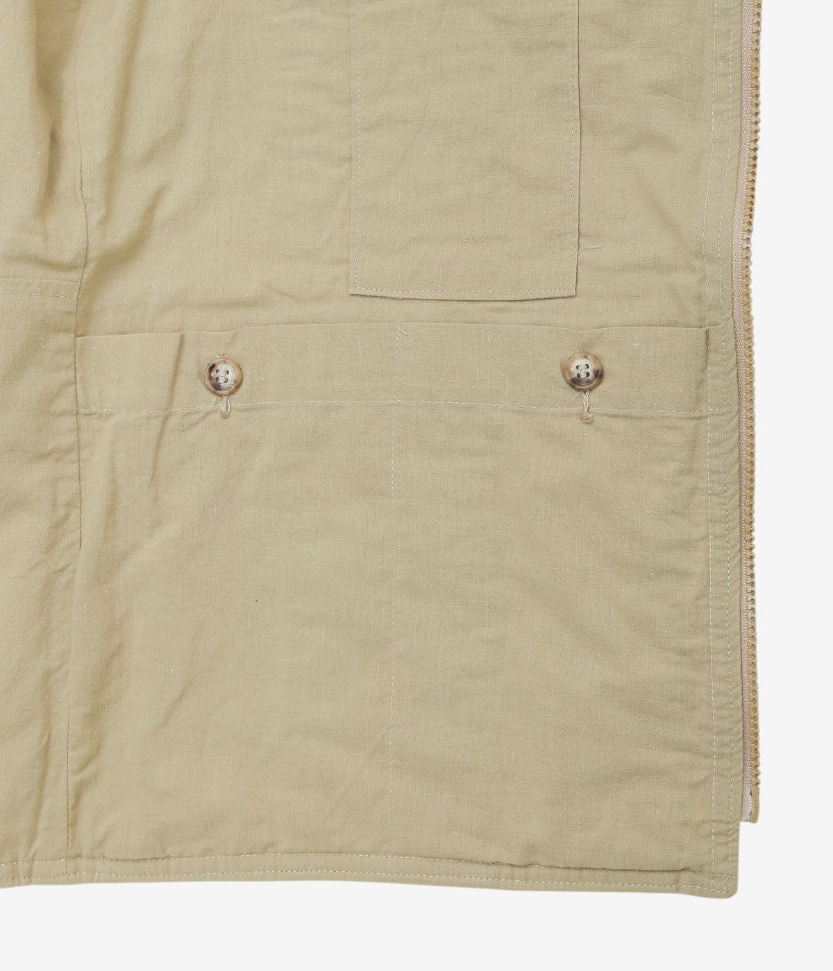 VINTAGE CLOTHING ''WILLIS&GEIGER PHOTOGRAPHER VEST'' (TAN)