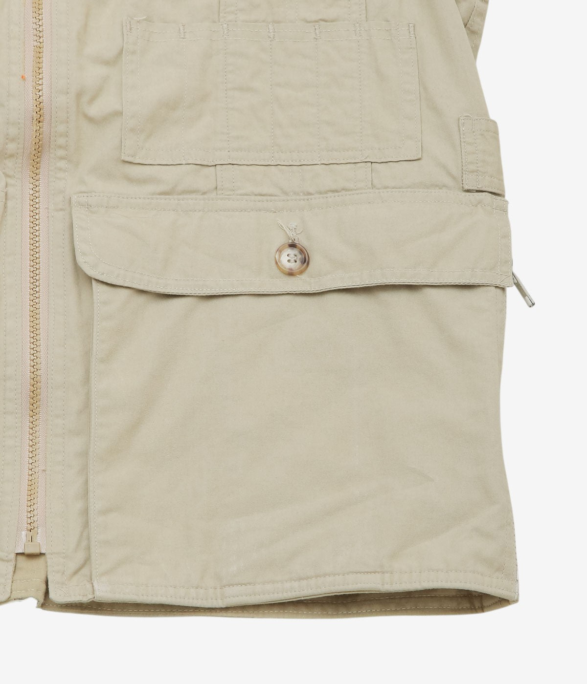 VINTAGE CLOTHING ''WILLIS&GEIGER PHOTOGRAPHER VEST'' (TAN)