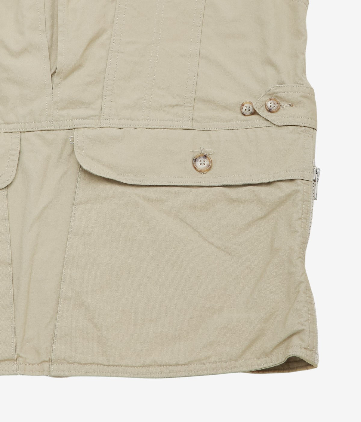 VINTAGE CLOTHING ''WILLIS&GEIGER PHOTOGRAPHER VEST'' (TAN)