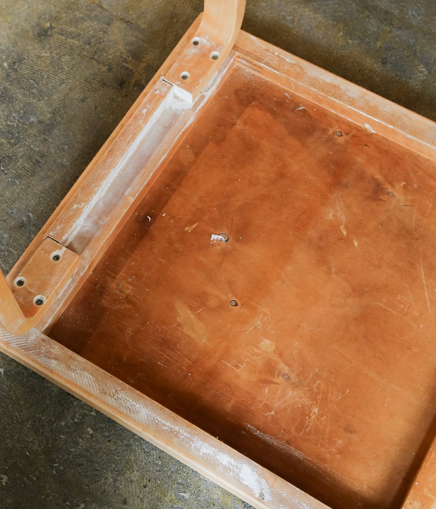 VINTAGE FUNITURE ''105【ALVAR AALTO】GRAY LINOLUEM TABLE'' (LT GRAY)