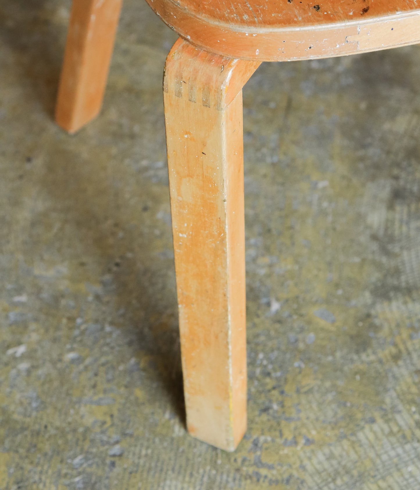 VINTAGE FUNITURE ''107【ALVAR AALTO】CHAIR 69 WAR TIME LEG'' (NATURAL)