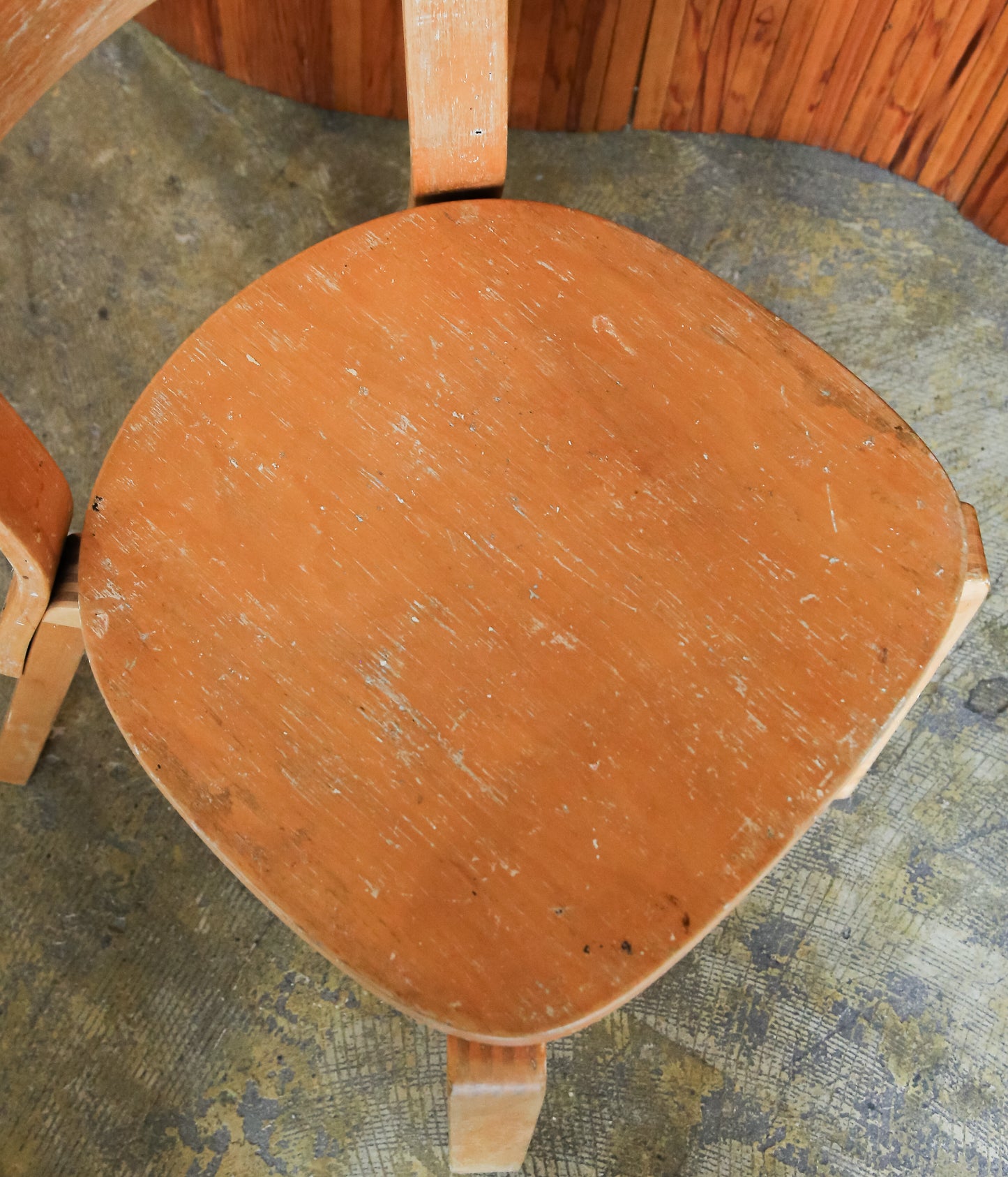 VINTAGE FUNITURE ''107【ALVAR AALTO】CHAIR 69 WAR TIME LEG'' (NATURAL)