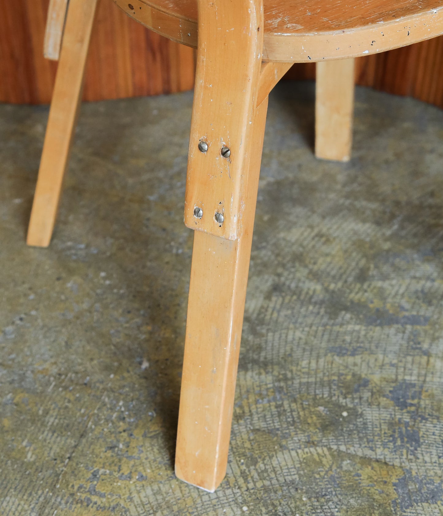 VINTAGE FUNITURE ''107【ALVAR AALTO】CHAIR 69 WAR TIME LEG'' (NATURAL)