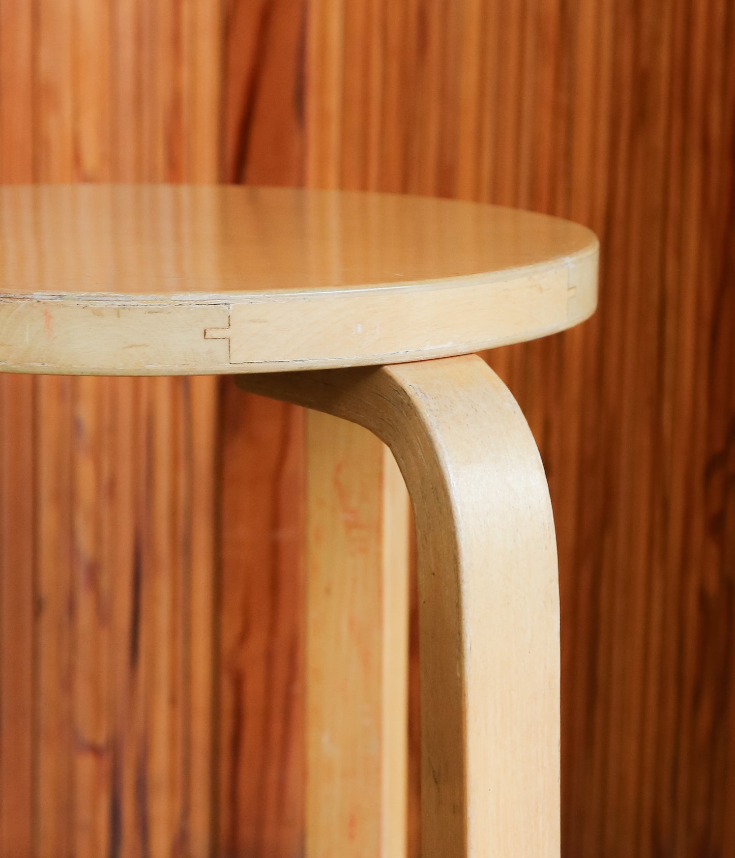 VINTAGE FUNITURE ''4【ALVAR AALTO】STOOL60 60'S NATURAL'' (NATURAL)