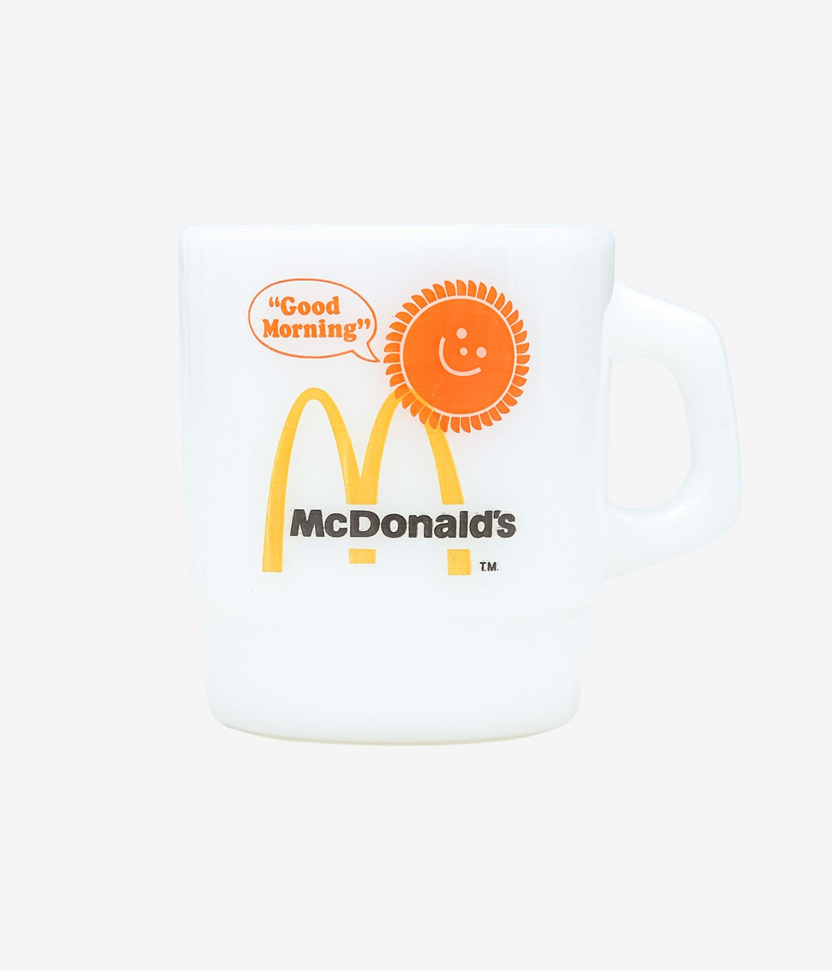 VINTAGE GOODS ''1970'S FIRE KING MCDONALD'S GM MUG'' (WHITE)