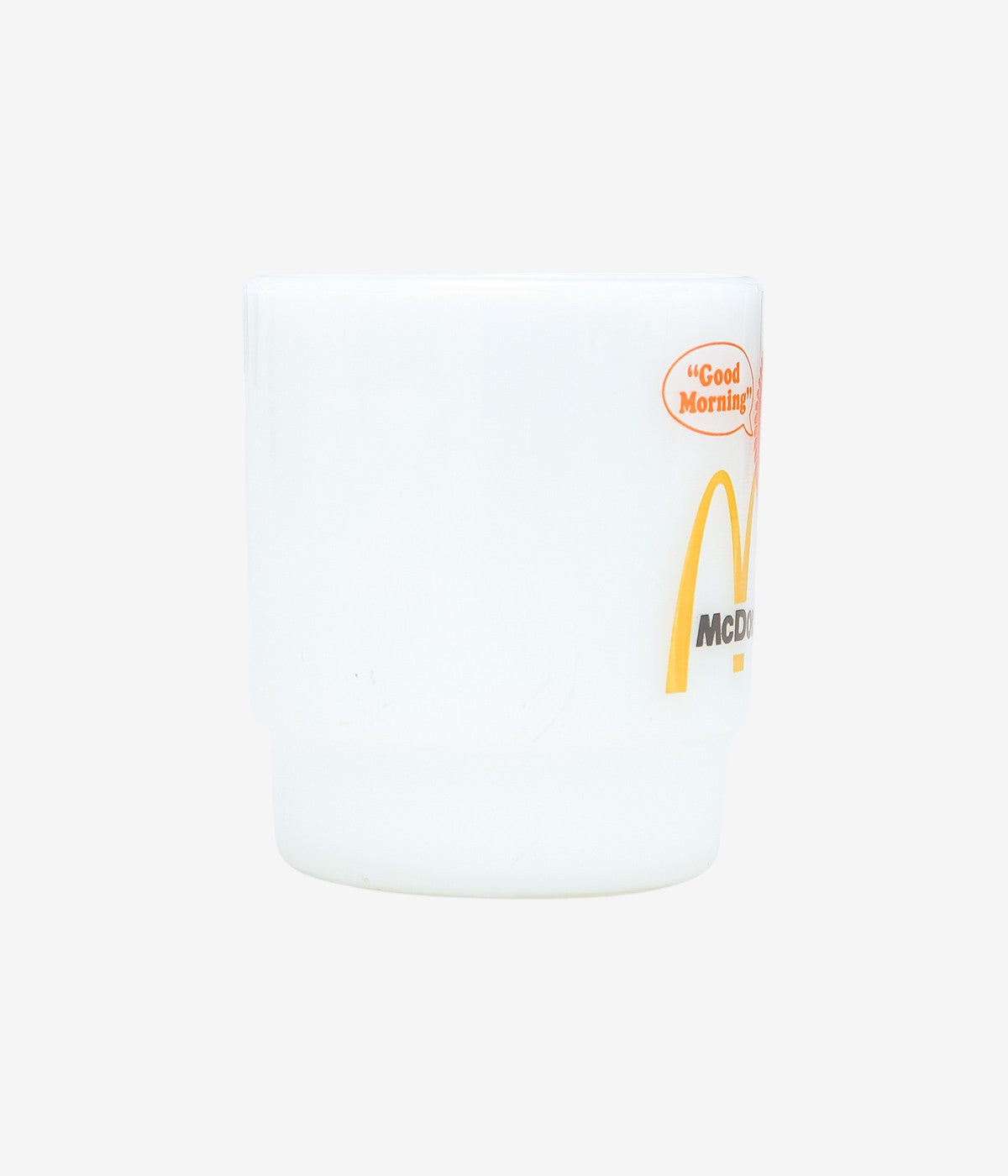VINTAGE GOODS ''1970'S FIRE KING MCDONALD'S GM MUG'' (WHITE)