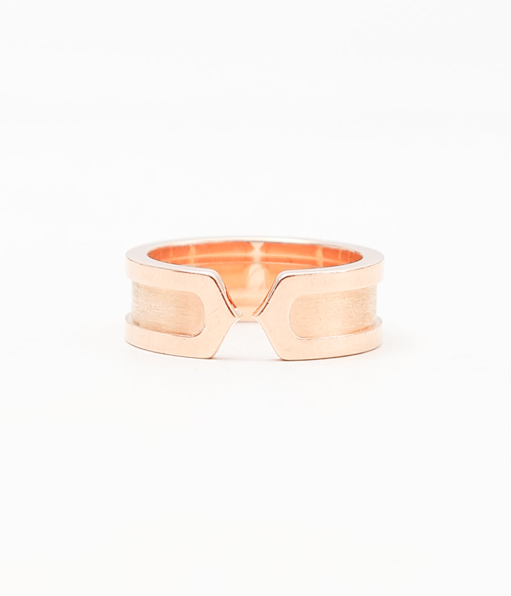 【VINTAGE JEWELRY】CARTIER ''C2 RING 7.2 '' (GOLD)
