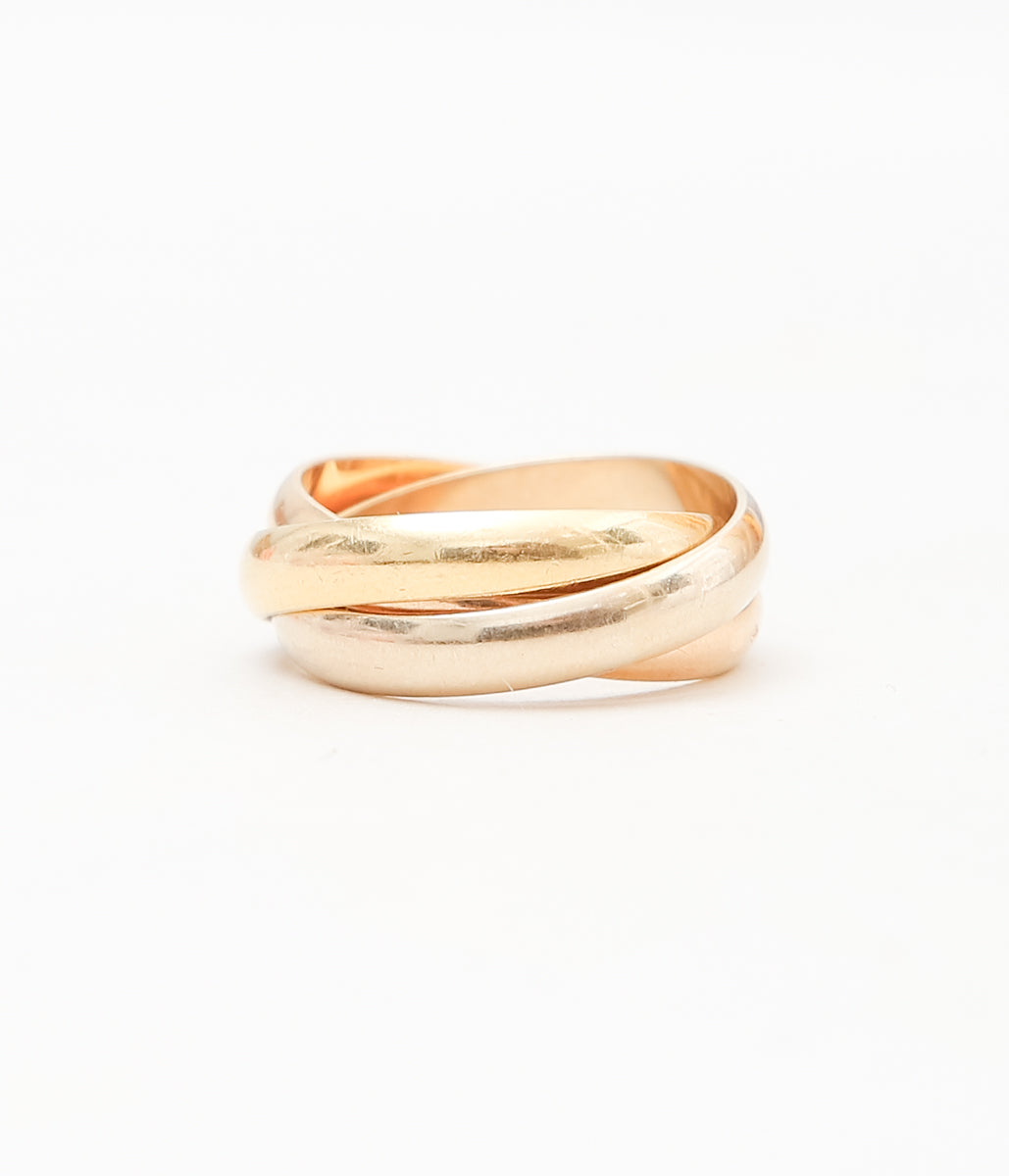 【VINTAGE JEWELRY】CARTIER ''TRINITY'' (GOLD)