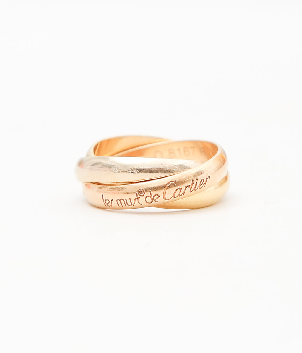 【VINTAGE JEWELRY】CARTIER ''TRINITY'' (GOLD)