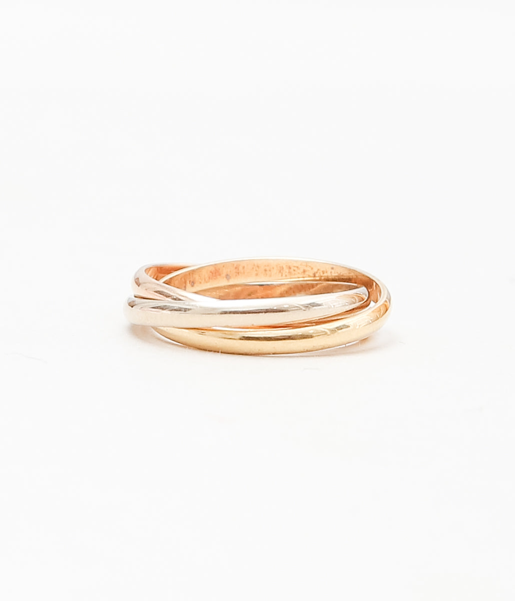 【VINTAGE JEWELRY】CARTIER''TRINITY'' (GOLD)
