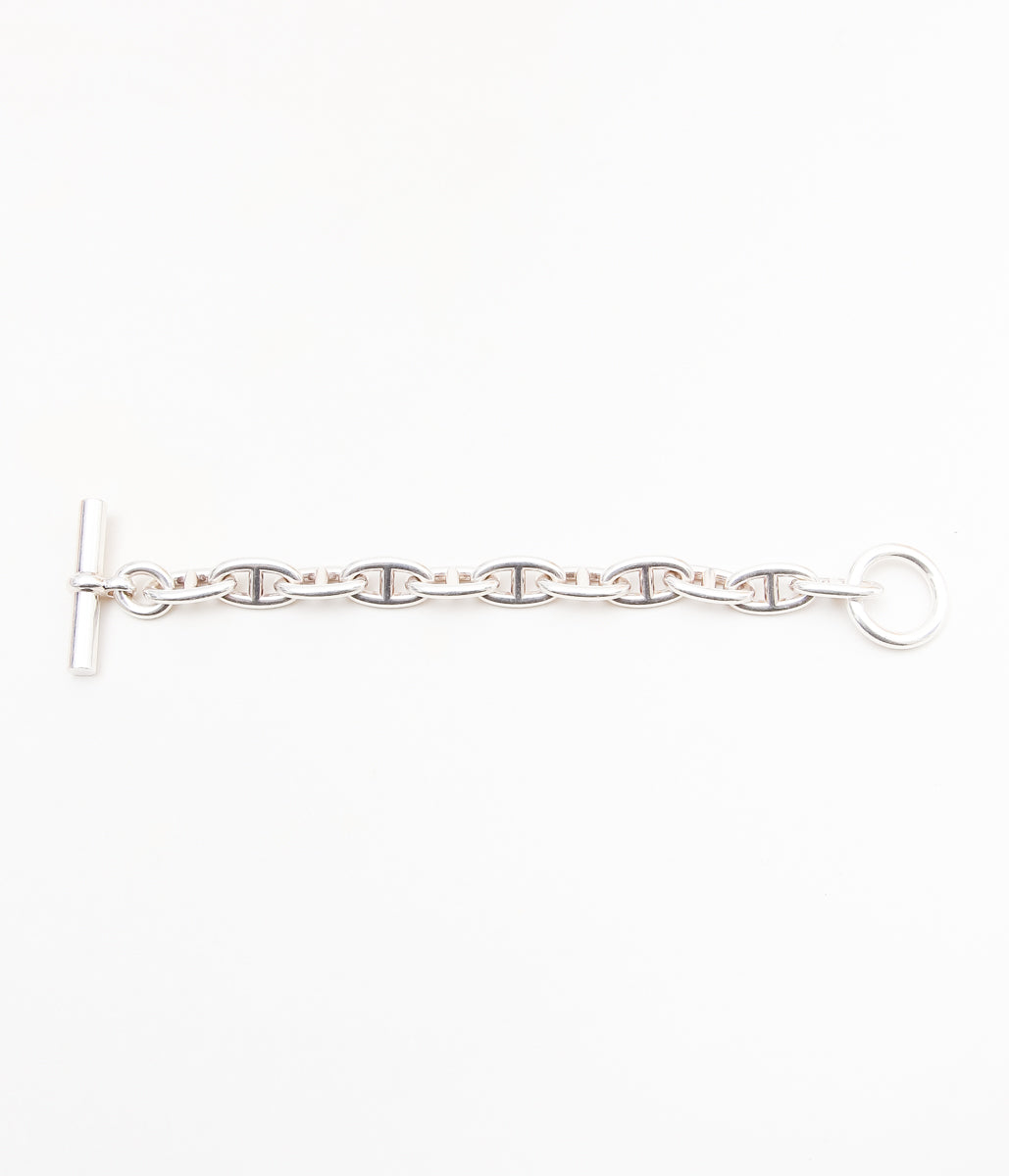 【VINTAGE JEWELRY】HERMÈS ''CHAÎNE D'ANCRE GM11'' (SILVER)