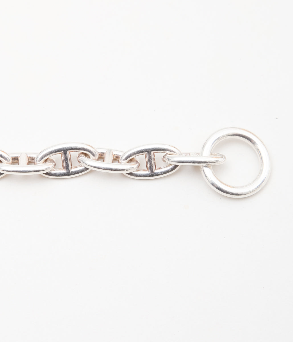 【VINTAGE JEWELRY】HERMÈS ''CHAÎNE D'ANCRE GM11'' (SILVER)