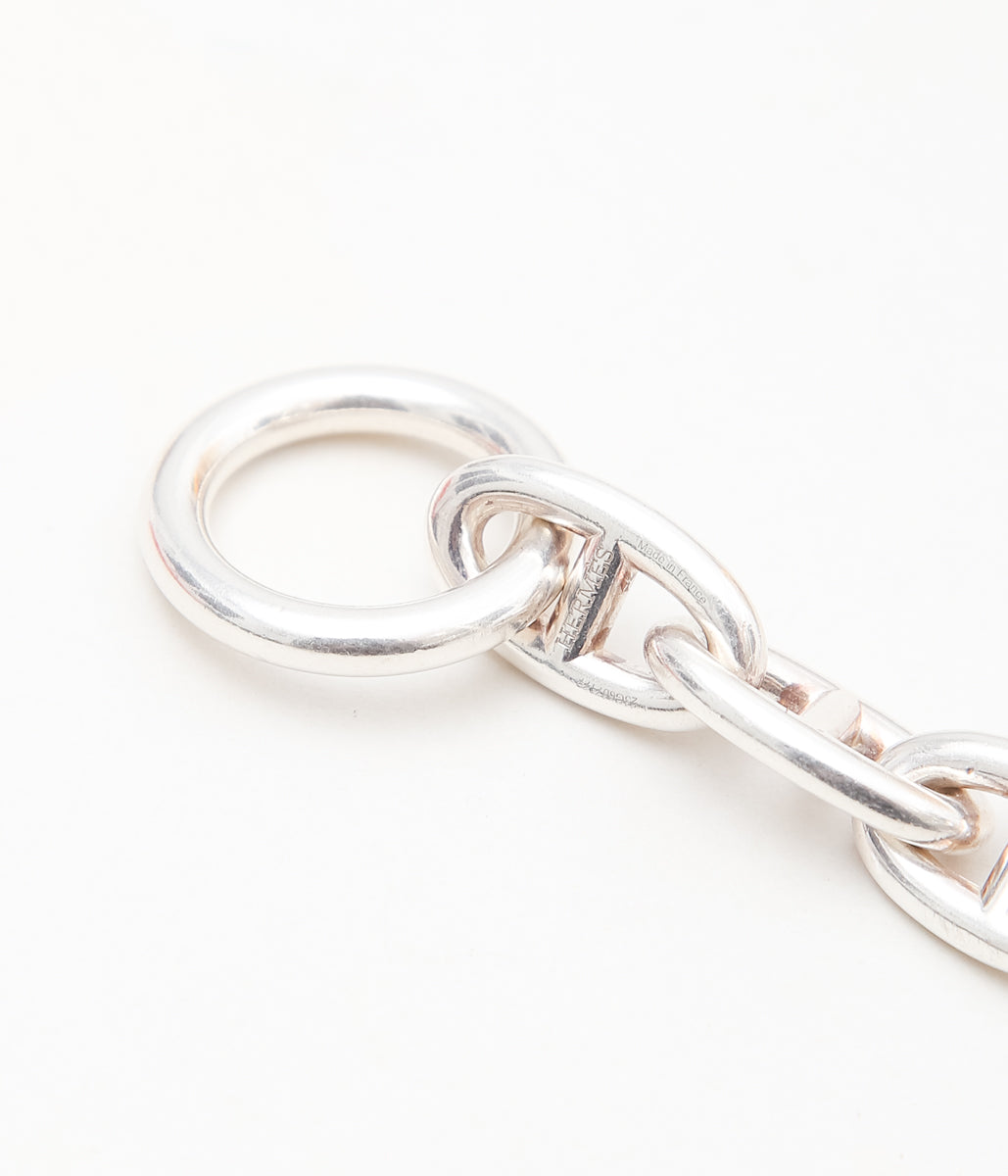 【VINTAGE JEWELRY】HERMÈS ''CHAÎNE D'ANCRE GM11'' (SILVER)