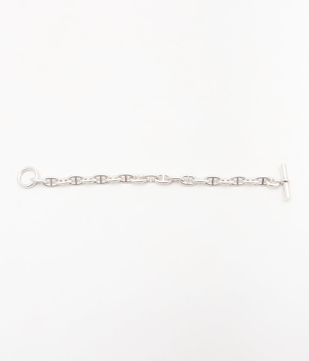【VINTAGE JEWELRY】HERMÈS ''CHAÎNE D'ANCRE MM18'' (SILVER)