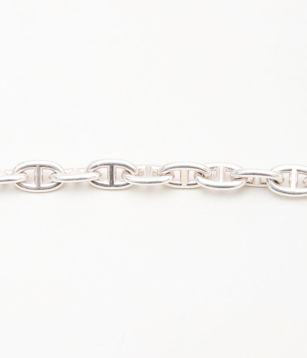 【VINTAGE JEWELRY】HERMÈS ''CHAÎNE D'ANCRE MM18'' (SILVER)