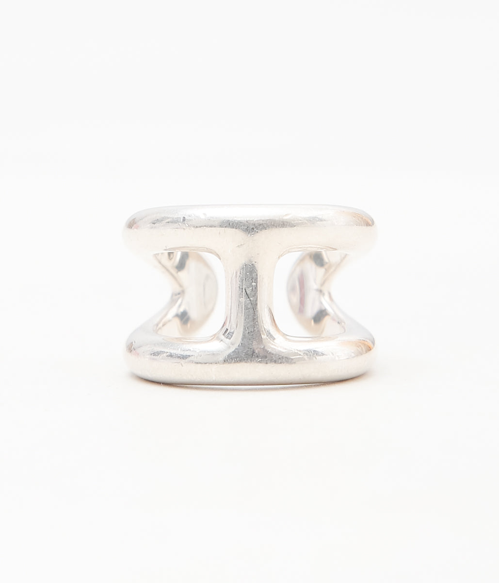 【VINTAGE JEWELRY】HERMÈS ''OSMOSE RING'' (SILVER)