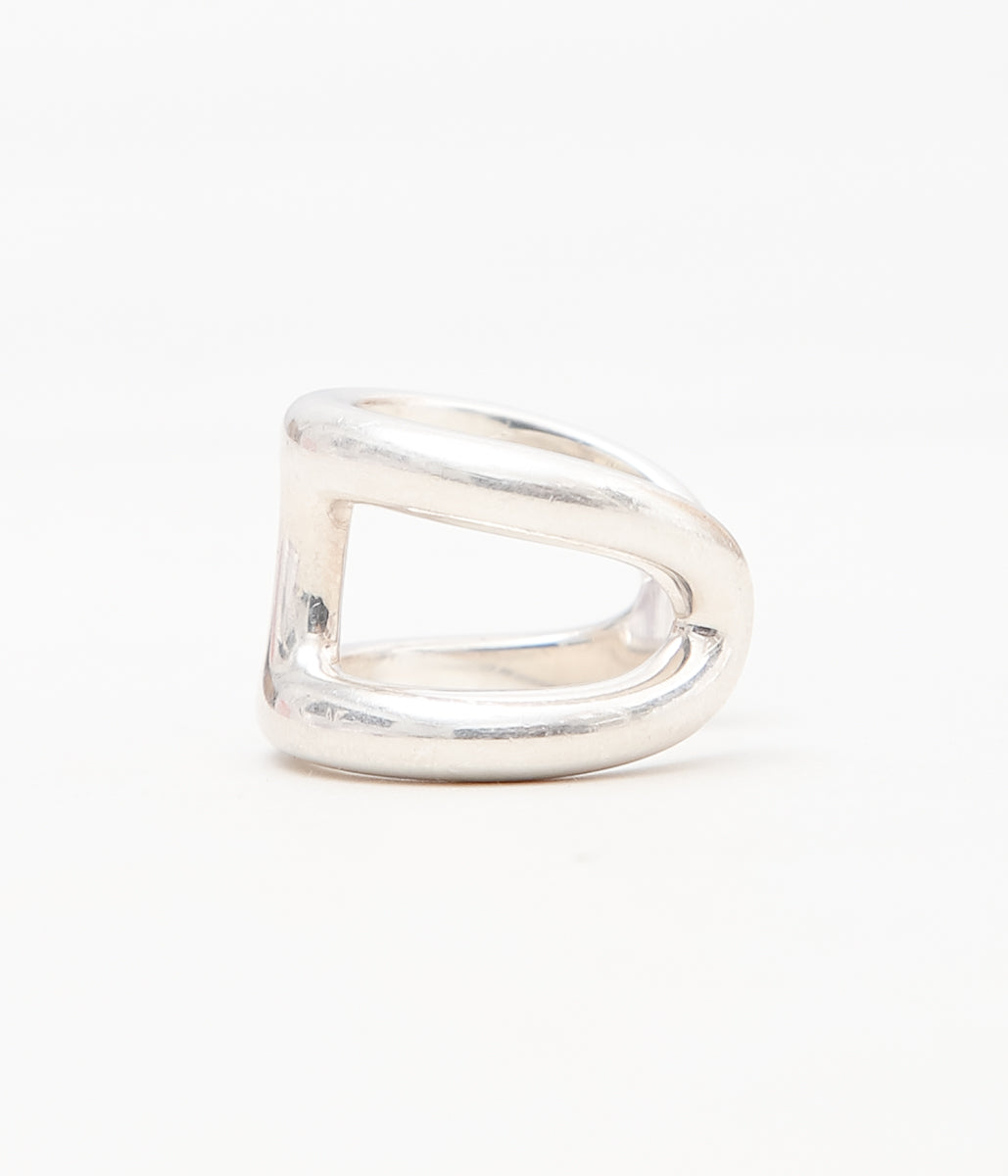 【VINTAGE JEWELRY】HERMÈS ''OSMOSE RING'' (SILVER)