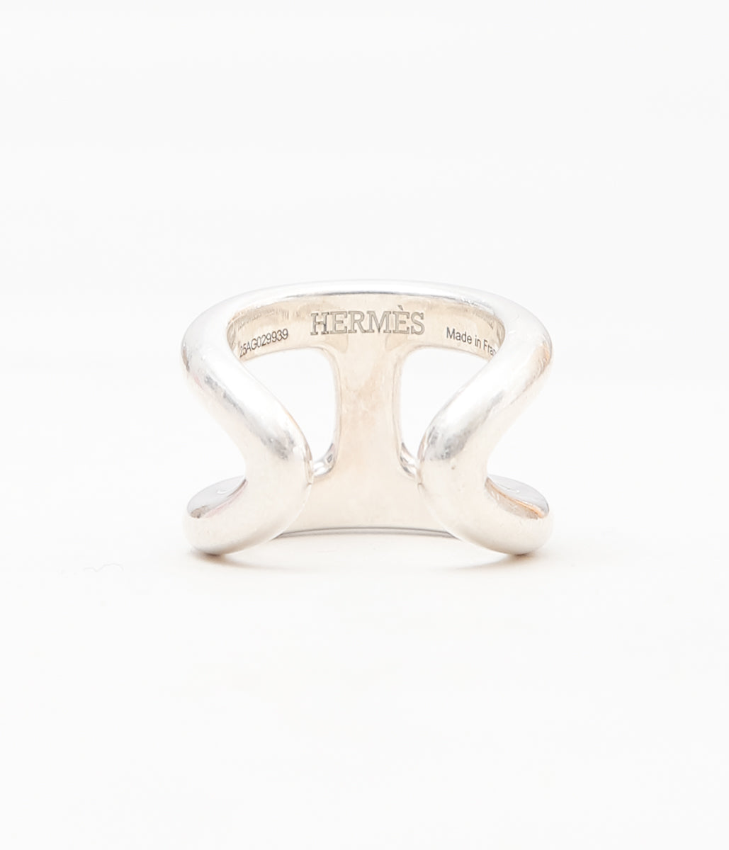 【VINTAGE JEWELRY】HERMÈS ''OSMOSE RING'' (SILVER)