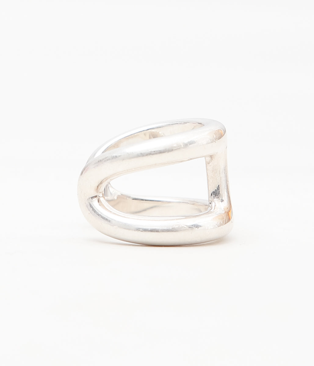 【VINTAGE JEWELRY】HERMÈS ''OSMOSE RING'' (SILVER)