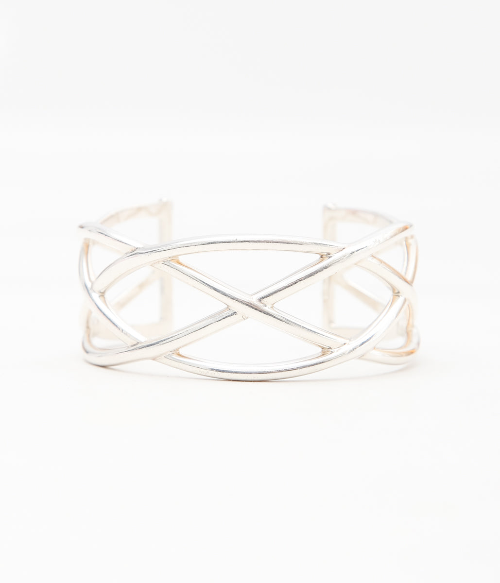 【VINTAGE JEWELRY】 TIFFANY ''CELTIC BRACELET'' (SILVER)