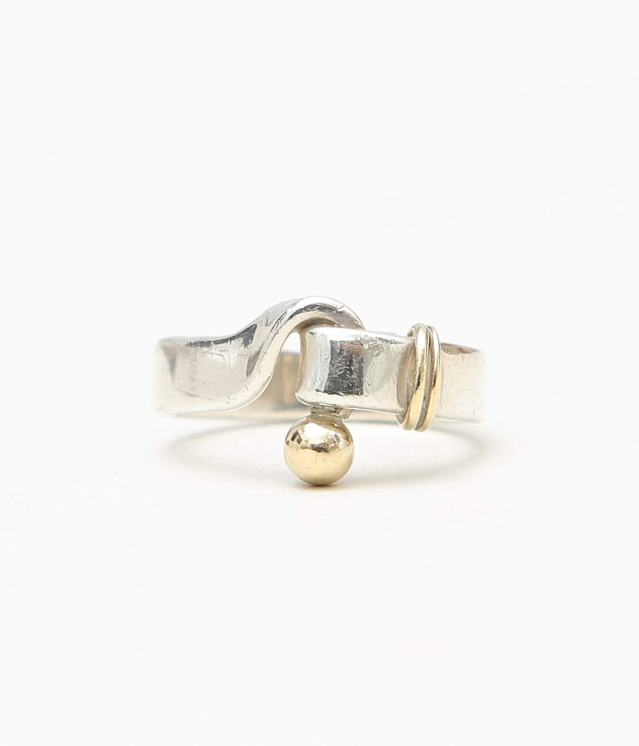 [VINTAGE JEWELRY] TIFFANY "HOOK & EYE RING" (ASSO)