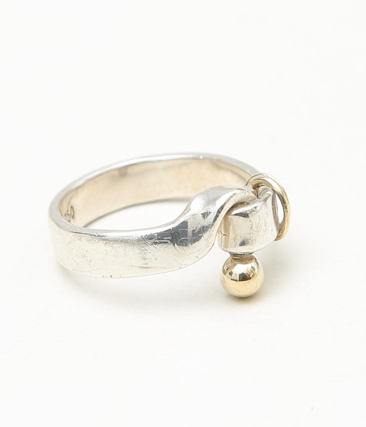 [VINTAGE JEWELRY] TIFFANY "HOOK & EYE RING" (ASSO)