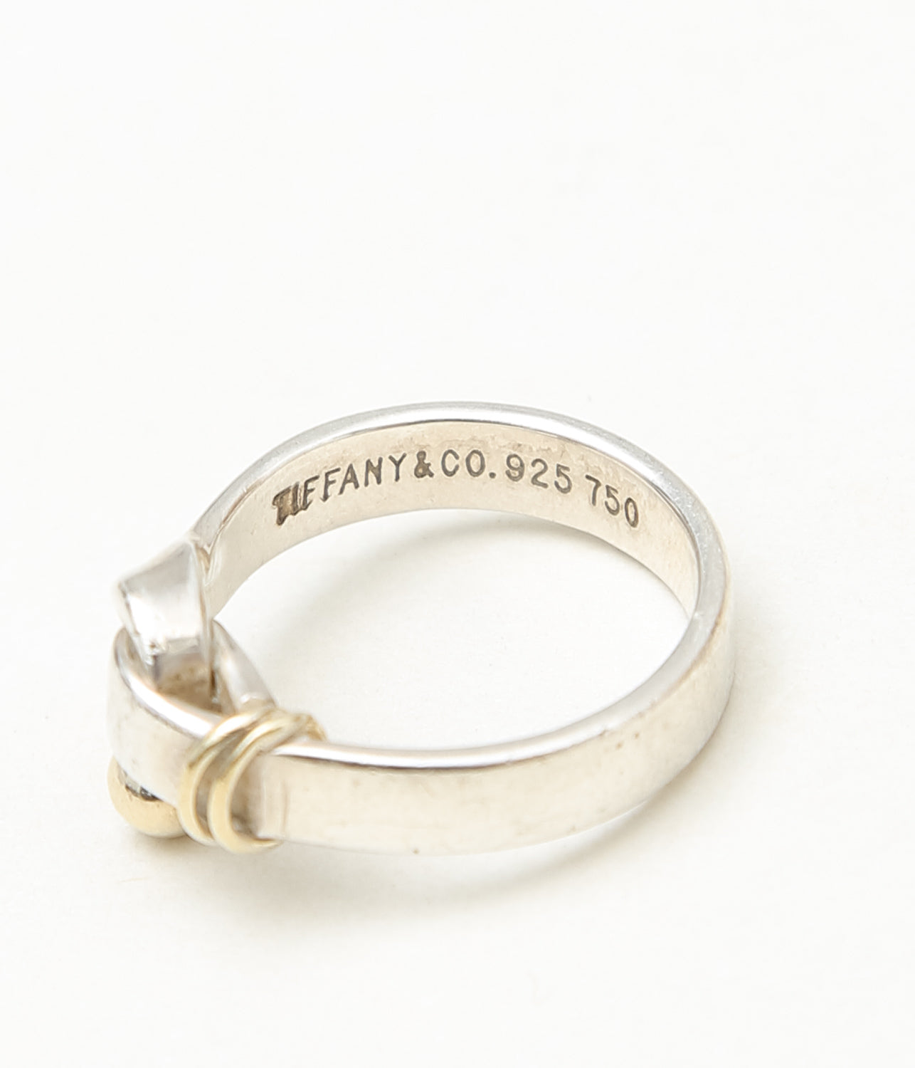 [VINTAGE JEWELRY] TIFFANY "HOOK & EYE RING" (ASSO)