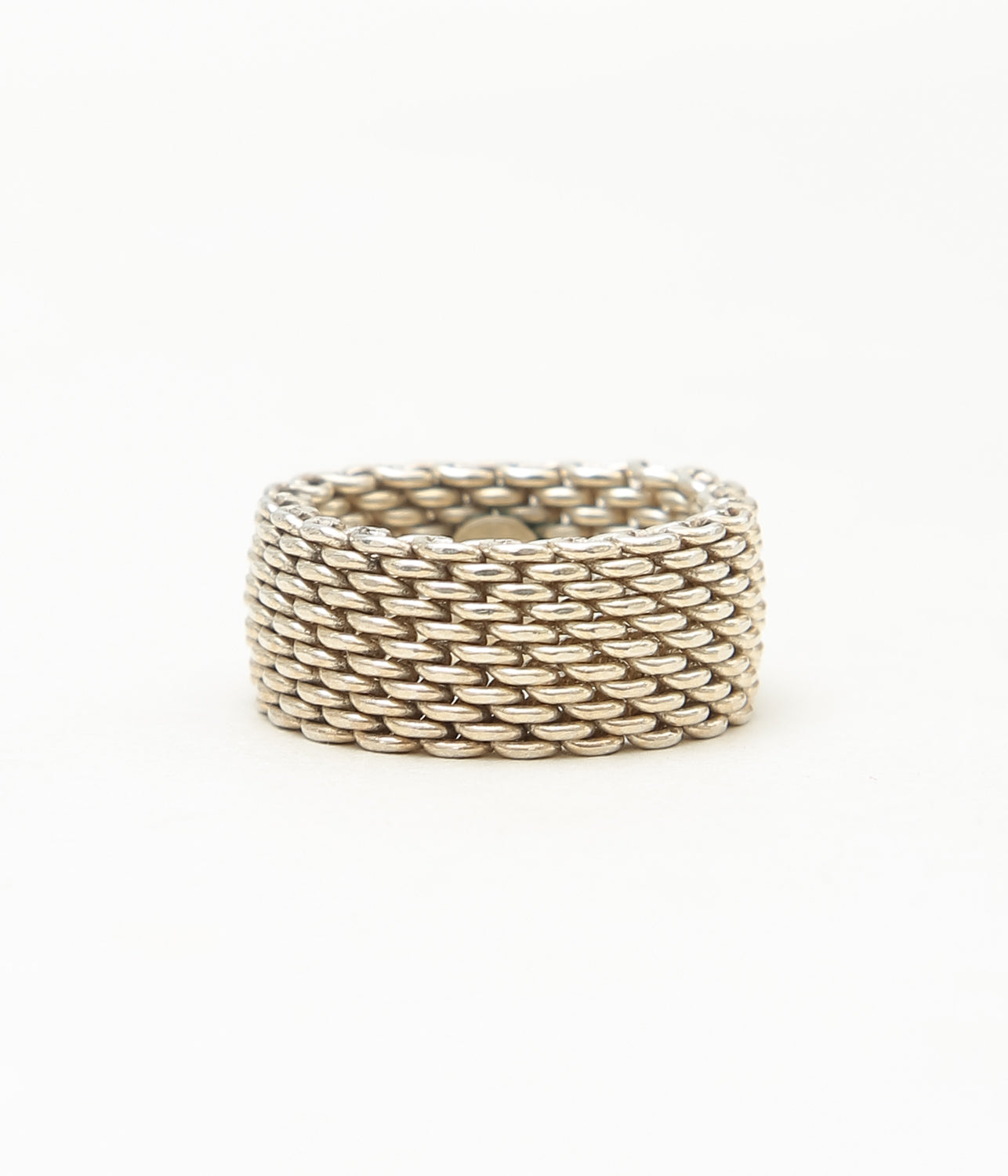 [VINTAGE JEWELRY] TIFFANY "SOMERSET MESH RING" (ASSO)