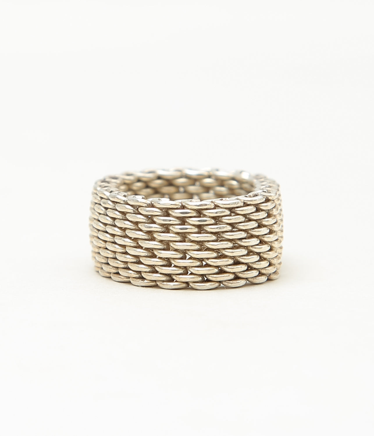[VINTAGE JEWELRY] TIFFANY "SOMERSET MESH RING" (ASSO)