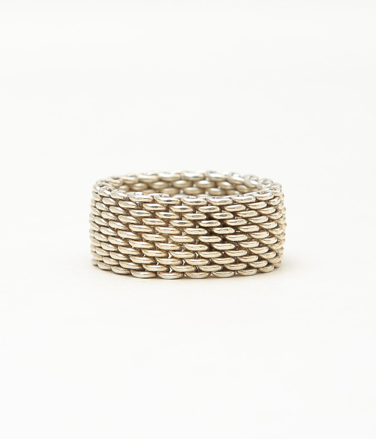 [VINTAGE JEWELRY] TIFFANY "SOMERSET MESH RING" (ASSO)