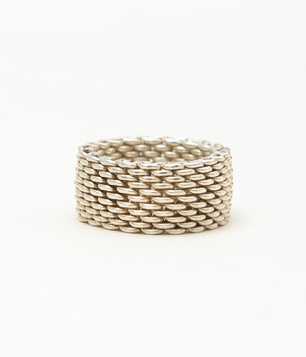 [VINTAGE JEWELRY] TIFFANY "SOMERSET MESH RING" (ASSO)