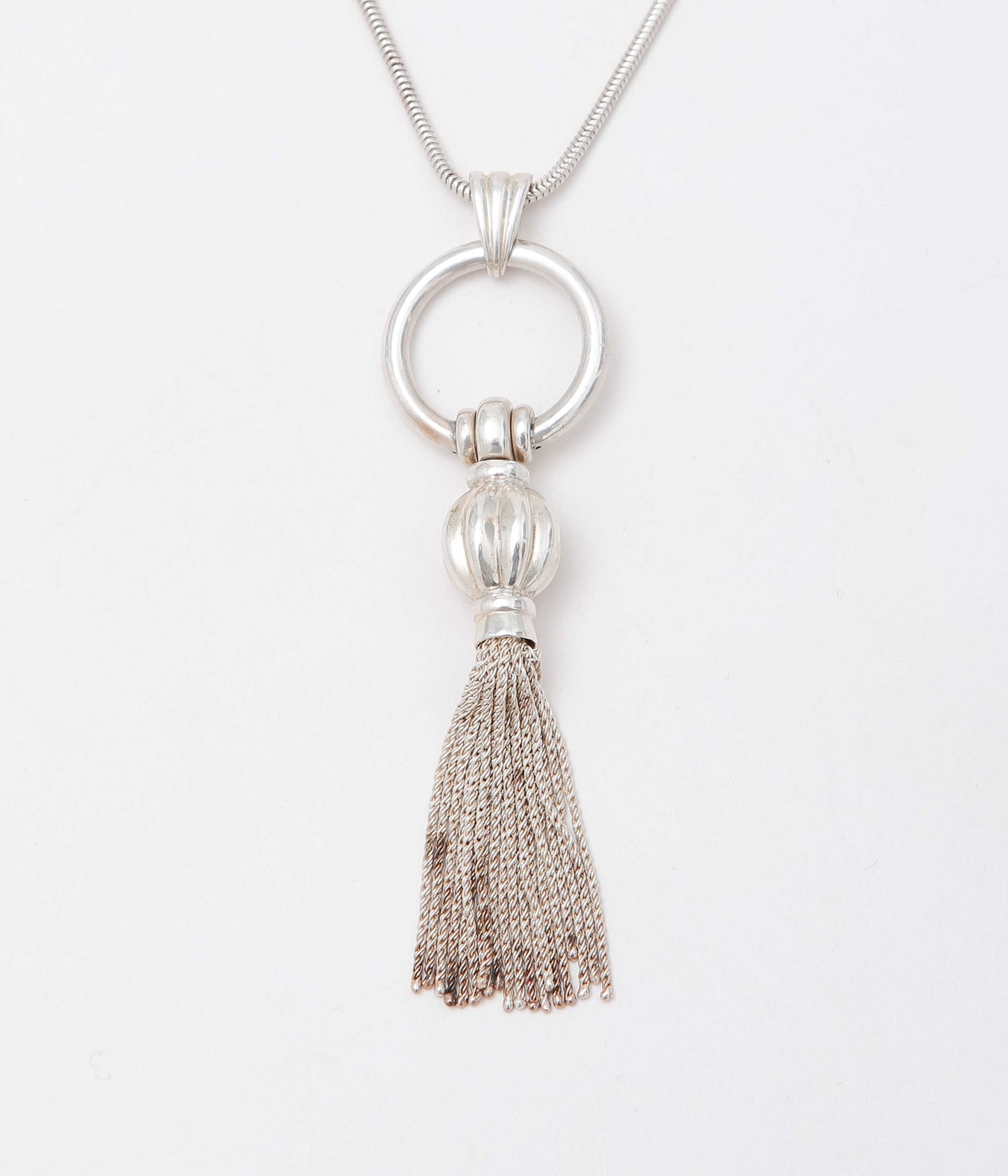 VINTAGE JEWELRY ''TIFFANY TASSEL NECKLACE'' (ASSO)