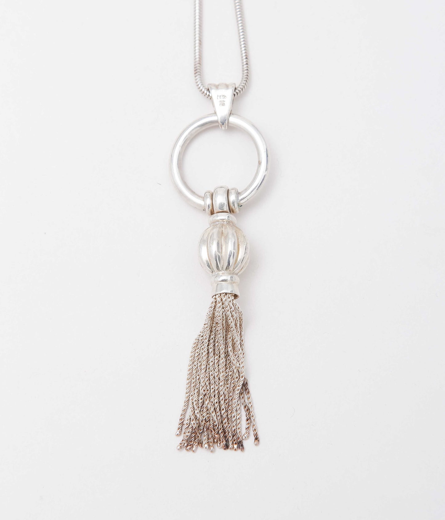 VINTAGE JEWELRY ''TIFFANY TASSEL NECKLACE'' (ASSO)