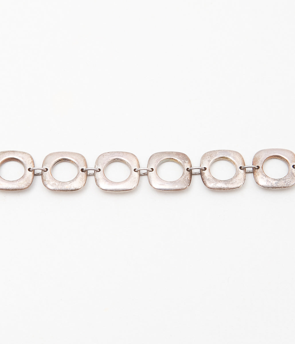 【VINTAGE JEWELRY】 TIFFANY ''TOGGLE BRACELET'' (SILVER)