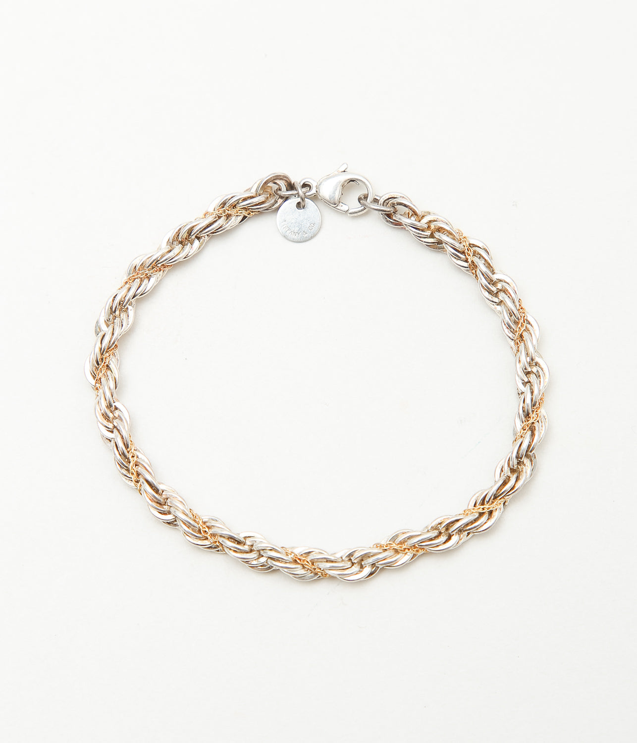 [VINTAGE JEWELRY] TIFFANY "TWIST BRACELET" (ASSO)