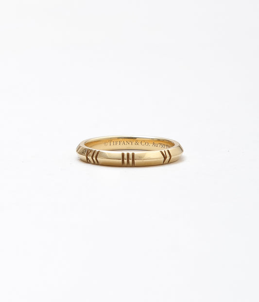 VINTAGE JEWELRY '' TIFFANY＆CO. ATLAS YG RING'' (ASSO)